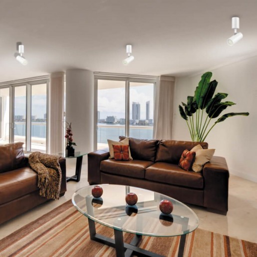 357467 NT18 074 матовый белый Накладной светильник IP20 LED 3000K 7W 100-240V TUBO