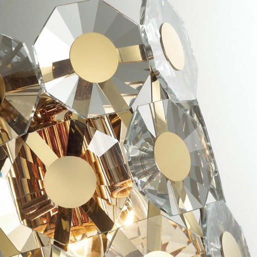 4974/1W HALL ODL22 373 золотой/хрусталь Бра E14 1*40W TOKATA