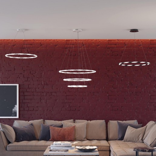 3700/99L LN19 024 белый Светильник подвесной LED 107W 220V SERENITY