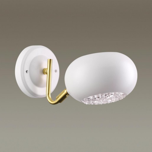 4468/1W LN20 056 золотой, белый Бра E14 1*40W 220V CIRRUS