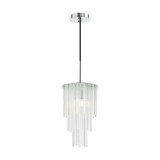 4920/1 MODERN ODL22 329 хром/прозрач./матов./стекло Подвес E27 1*60W PAPITA