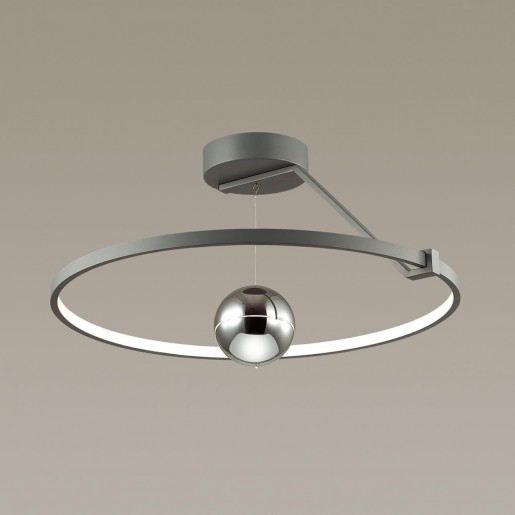 4032/40CL ODL18 75 черный/хром Люстра потолочная IP20 LED 40W 220V LOND