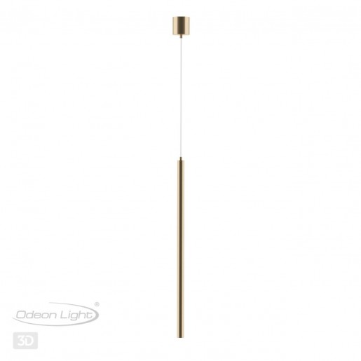 4374/3L HIGHTECH ODL23 123 золото/металл Подвесной светильник (база для встройки в комплекте) IP20 LED 3W 237Лм 3000K FIANO