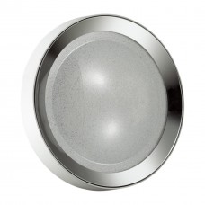 4018/38CL ODL18 062 бел/хром/прозрачн Люстра потолочная IP20 LED 38W 220V TENO