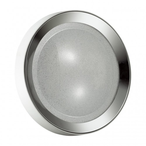 4018/38CL ODL18 062 бел/хром/прозрачн Люстра потолочная IP20 LED 38W 220V TENO