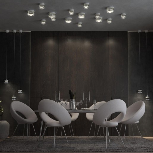 359001 OVER NT23 000 белый Светильник накладной светодиодный IP20 LED 4000K 10W 85-265V AURA