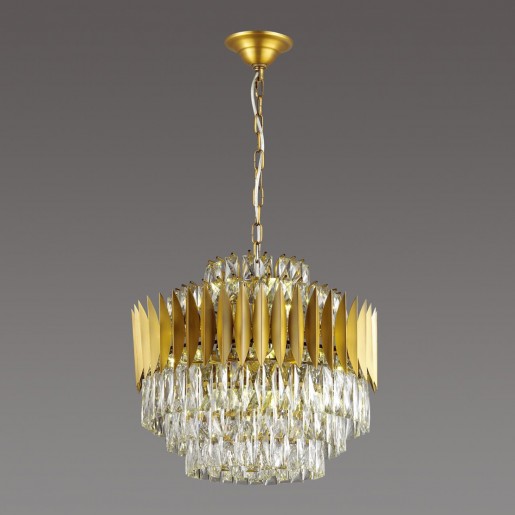 4123/16 ODL19 438 золото/хрусталь Люстра E14 16*40W VALETTA