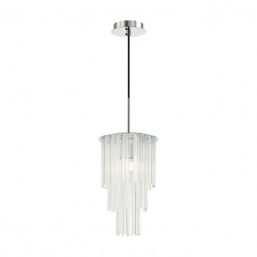 4920/1 MODERN ODL22 329 хром/прозрач./матов./стекло Подвес E27 1*60W PAPITA