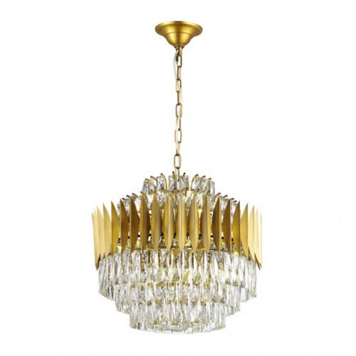 4123/16 ODL19 438 золото/хрусталь Люстра E14 16*40W VALETTA