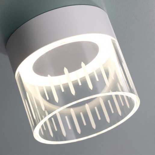 359001 OVER NT23 000 белый Светильник накладной светодиодный IP20 LED 4000K 10W 85-265V AURA