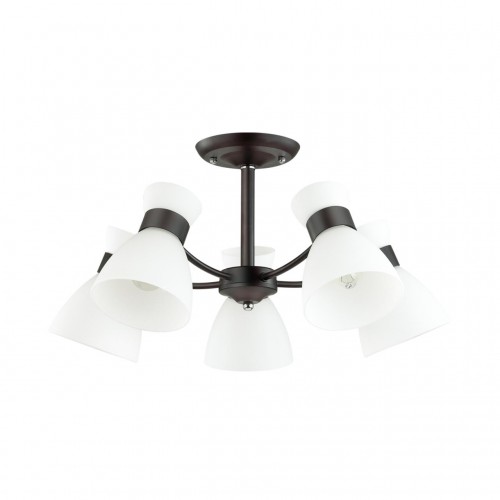 4534/5C COMFI LN21 056 черный Люстра потолочная E27 5*60W 220V WILMA