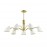 4540/7C MODERNI LN21 136 латунь, белый Люстра потолочная E14 7*40W 220V MADISON