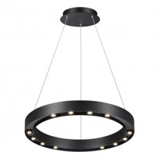 358798 OVER NT21 141 черный Светильник накладной светодиодный, длина провода 2м IP20 LED 50W 4800Лм 4000K 220-240V NLO