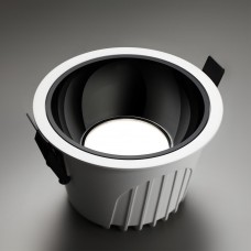 358695 SPOT NT21 207 белый/черный Светильник встраиваемый светодиодный IP20 LED 4000К 20W 100-265V KNOF