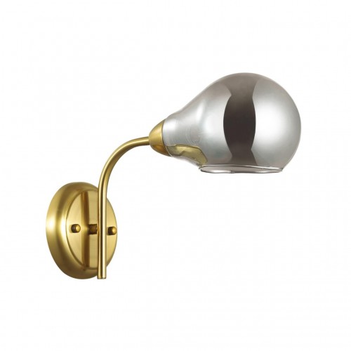 4445/1W LN20 052 античная латунь, дымчатый Бра E14 1*40W 220V MASON