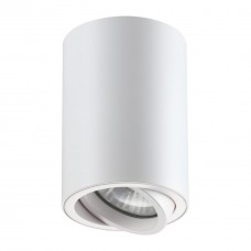 370397 NT18 101 белый Накладной светильник IP20 GU10 50W 220V PIPE
