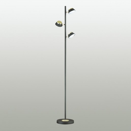 3747/15FL LN19 041 чёрный Торшер LED 3*15W 220V JILL