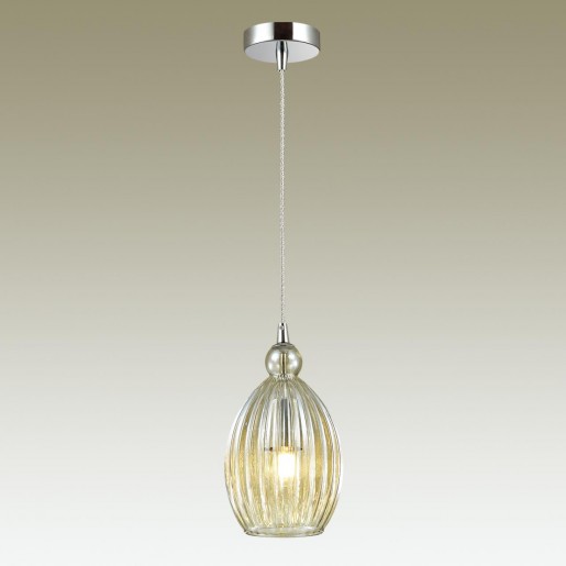 4711/1 ODL20 369 св.коричневый/хром Подвес E27 60W 220V STORZO