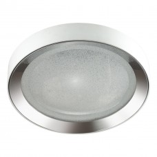 4018/57CL ODL18 063 бел/хром/прозрачн Люстра потолочная IP20 LED 57W 220V TENO