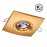370795 SPOT NT21 248 матовое зодото Светильник встраиваемый влагозащищенный IP44 GU10 50W 220V WATER