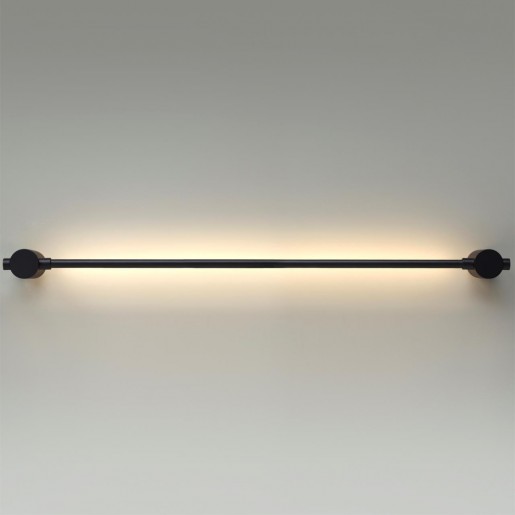 4395/8WL HIGHTECH ODL23 129 черный/металл Настенный св-к IP20 LED 8W 320Лм 3000K DALIA