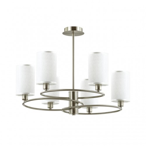 4431/6C LN20 042 никель, белый Люстра потолочная E14 6*40W 220V AVERY