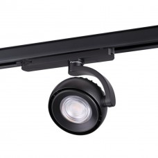 358166 NT19 020 черный Трехфазный трековый светодиодный светильник IP20 LED 4000K 20W 100-240V CURL