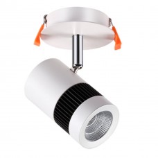 357458 NT18 073 матовый белый Встраиваемый светильник IP20 LED 3000K 12W 100-240V SOLO