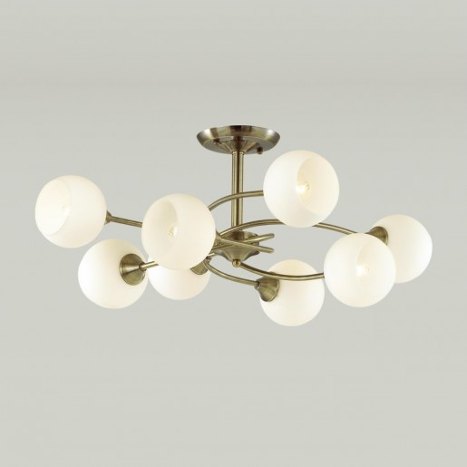 4537/8С COMFI LN21 052 античная бронза Люстра потолочная E27 8*60W 220V DANIELLA