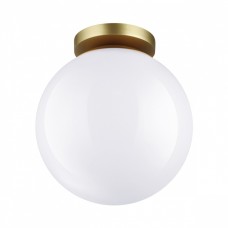 4248/1C HIGHTECH ODL21 101 золотист/металл/белый/акрил Потолочный светильник IP44 E27 LED 9W BOSCO