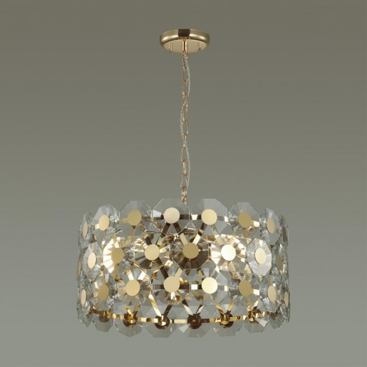 4974/6 HALL ODL22 373 золотой/хрусталь Люстра E14 6*40W TOKATA