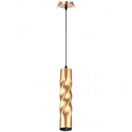 357904 NT19 067 золото Встраиваемый светильник IP20 LED 3000K 12W 160-265V ARTE