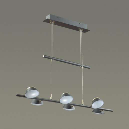 3747/30L LN19 041 чёрный Подвес LED 6*5W 220V JILL