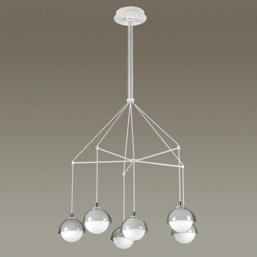 3597/6 LN18 114 белый, хром Люстра G9 6*40W 220V DONDOO