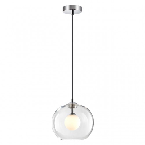 4955/1 PENDANT ODL22 237 хром/ белый/прозрачный/стекло Подвес G9 1*40W LOSTAR