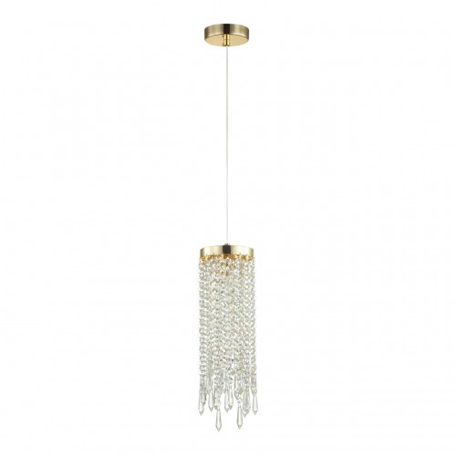 5028/1 MODERN ODL23 431 золотой/прозрачный металл/хрусталь Подвес E14 1*40W CHOKKA