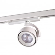 358167 NT19 020 белый Трехфазный трековый светодиодный светильник IP20 LED 4000K 20W 100-240V CURL