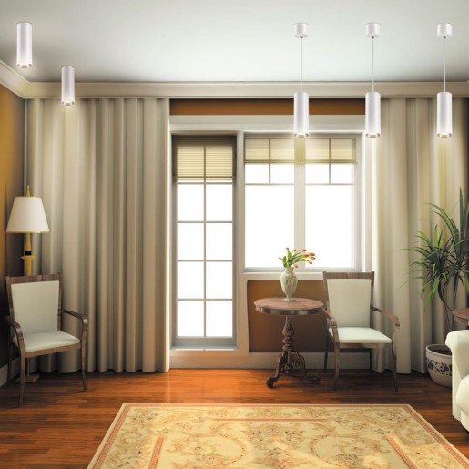 358315 NT19 000 белый Накладной диммируемый св-к с пультом ДУ IP20 LED 3000-6500K 20W 220-240V DEMI