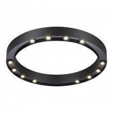 358800 OVER NT21 141 черный Светильник накладной светодиодный IP20 LED 50W 4800Лм 4000K 220-240V NLO