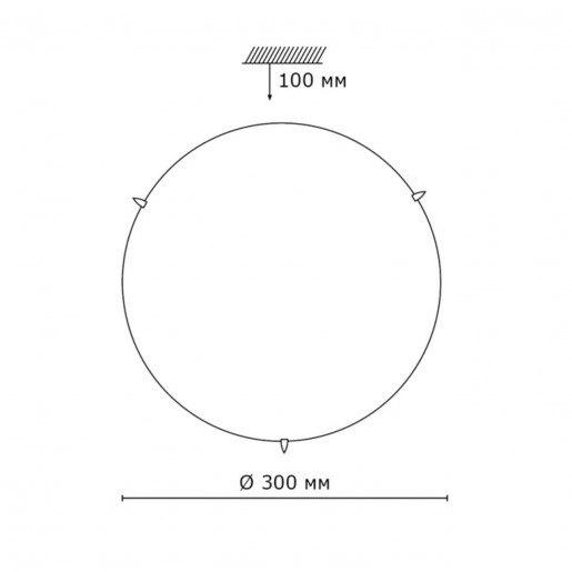 2215 SN 091 св-к MILLE стекло E27 2*60Вт D300