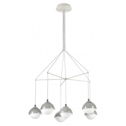 3597/6 LN18 114 белый, хром Люстра G9 6*40W 220V DONDOO