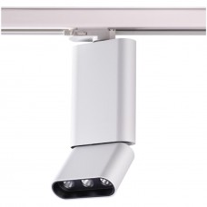 357954 NT19 027 белый/черный Трековый светильник IP20 LED 3000К 12W 220-240V BELLA