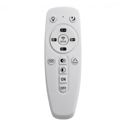 3052/EL SN 031 Светильник пластик/черный LED 72Вт 3000-6500К D500 IP43 пульт ДУ/ LampSmart AVELLA