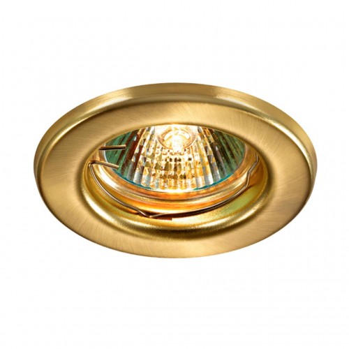 369704 NT12 137 золото Встраиваемый НП светильник IP20 GX5.3 50W 12V CLASSIC
