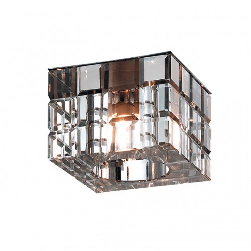 369540 NT11 127 хром Встраиваемый НП светильник IP20 G9 40W 220V CUBIC