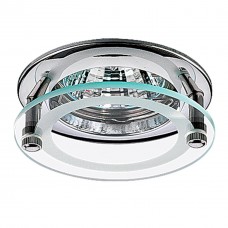 369109 NT09 129 хром Встраиваемый светильник IP20 GX5.3 50W 12V ROUND