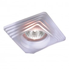369126 NT09 129 белый свет Встраиваемый НП светильник GX5.3 50W 12V GLASS
