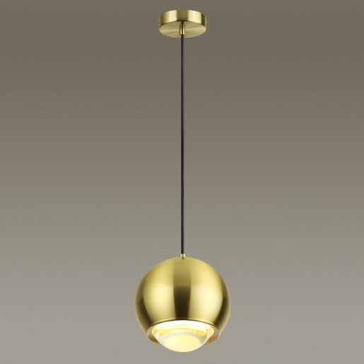 4227/8L L-VISION ODL21 071 золотистый/металл Подвесной светильник IP20 LED 8W 380Лм 3000К MIA