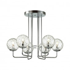 4982/6C MODERN ODL22 323 хром/прозрачный/стекло Люстра потолочная E14 6*40W VERASA