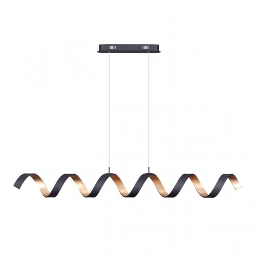 3832/50L ODL20 47 черный/золотистый/металл Подвесной светильник LED 4000K 55W 220V SPIRA